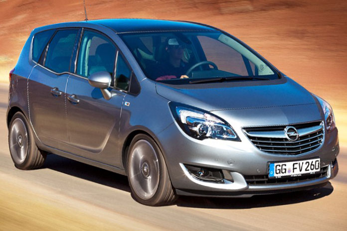 Przód Opel Meriva B po face-liftingu
