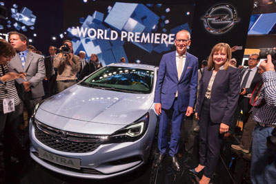 Opel Astra V, Karl-Thomas Neumann, Mary Barra