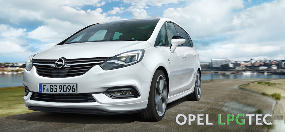 Nowy Opel Zafira LPG